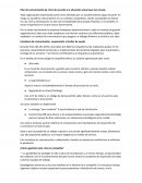 Plan de comunicación de crisis de acuerdo a la situación actual que vive el país