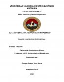 LOGÍSTICA, BPA Y SUPPLY CHAIN MANAGEMENT