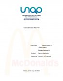 Avance Empresas McDonalds