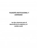 Filosofía Institucional y Liderazgo