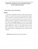 Estudio crítico analítico de la novela Juanita la larga del escritor realista Juan Valera