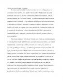 VALORES SUPREMOS DEL ESTADO VENEZOLANO