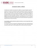 Técnicas de mejora de la calidad.Actividad de analisis y reflexion