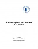 El rol del ingeniero civil industrial en la sociedad