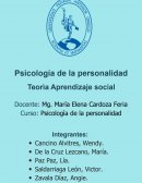 Albert Bandura: Teoria del aprendizaje social