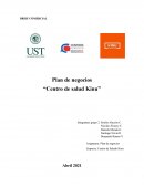Plan de negocios “Centro de salud Kinu”