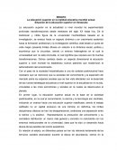 Situacion Educativa a Nivel Mundial