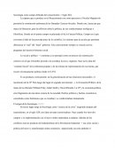 Sociología como campo definido del conocimiento→ Siglo XIX