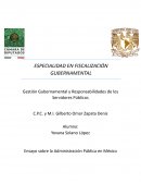 Ensayo sobre la Administración Pública en México