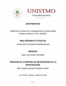 PRINCIPALES CAUSAS DE LA MIGRACIÓN DE SANTA MARÍA XADANI, OAXACA A TEPIC, NAYARIT.