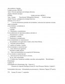 Procesos patológicos de etiología infecciosa