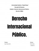 Derecho Internacional Público . Nacimiento de los Estados