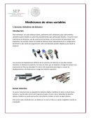 Mediciones de otras variables