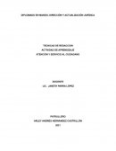 ATENCIÓN Y SERVICIO AL CIUDADANO