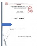 Cuestionario derecho tributaro