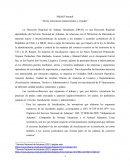 De las estructuras institucionales y el poder