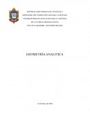 GEOMETRIA ANALITICA