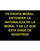 Rachel Filosofía Moral