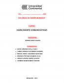 Habilidades comunicativas