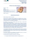 Proyecto de Curso de programación