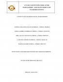 Elaboración de Sindicato