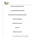 Reporte de lectura "Como elige un delincuente a sus víctimas"