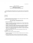 Informe 3: Ajuste de curvas y ecuaciones