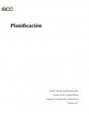 Proyecto de planificación de la empresa “ABC”