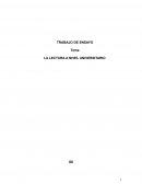 La lectura a nivel universitario
