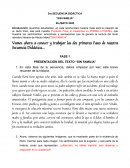 PRESENTACIÓN DEL TEXTO “SIN FAMILIA”