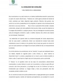 EL CONSUMO ME CONSUME CHILE INSERTO EN EL CONSUMISMO