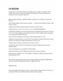 La iglesia. LIBANOS DEL MA