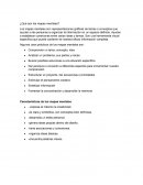 ¿Qué son los mapas mentales?