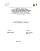 ORGANIZACIÓN DE LAS POLICIAS. SISTEMAS OPERATIVOS Y DE GESTIÓN