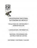 PROGRAMACIÓN (ESTRUCTURA DE DATOS)