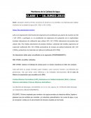 Monitoreo de la Calidad de Agua