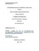 El el derecho internacional publico y su incorporación en los estados