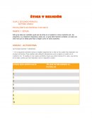 ÈTICA Y RELIGIÒN