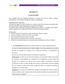 ACTIVIDAD N° 8. “La carta de crédito”