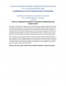 CUADERNILLO DE ACTIVIDADES PARA 10 SESIONES