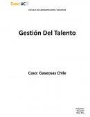Gestión Del Talento. Caso: Gaseosas Chile