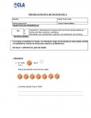 PRUEBA SUMATIVA DE MATEMÁTICA
