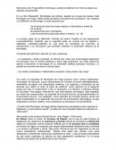 Mencione como Fraga define Tecnología y amplíe la definición de Técnica desde sus distintos componentes