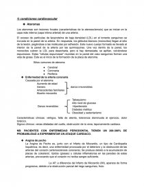 Сondiciones cardiovascular. Página 1