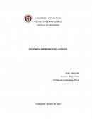 NOCIONES E IMPORTANCIA DEL AUTOCAD