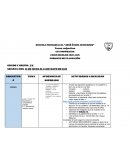 Planeacion segundo grado