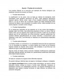 Apunte – Pruebas de la evolución