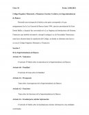 Código Orgánico Monetario y Financiero