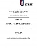 SISTEMA DE MEJORA DE PROCESOS