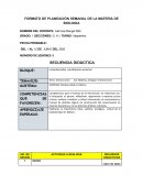 Planeacion de ciencias y tecnologias (biologia)